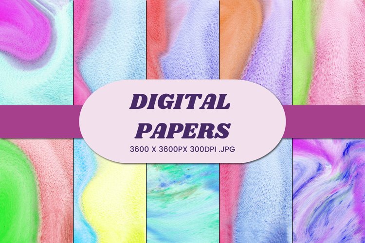 Abstract Watercolor 102 Digital Paper Background