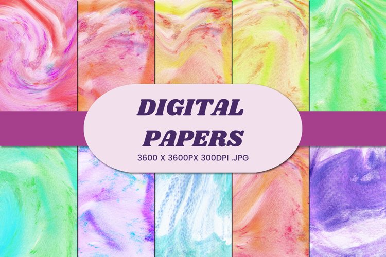 Watercolor Paint Clipart Image 10
