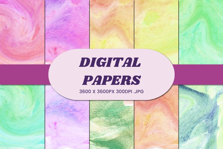 Watercolor Paint Clipart Image 23