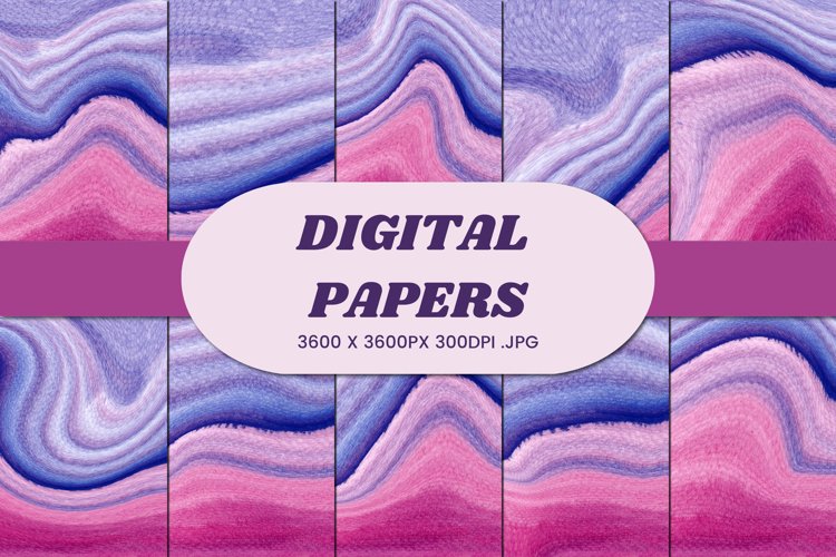 Abstract Watercolor 26 Digital Paper Background