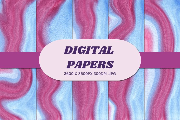 Abstract Watercolor 33 Digital Paper Background