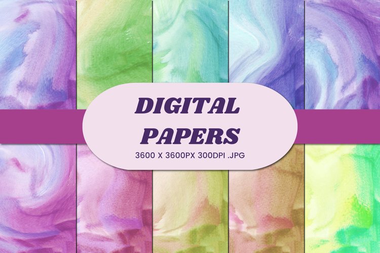 Watercolor Paint Clipart Image 23