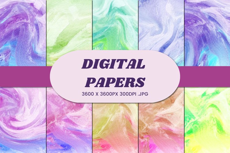 Watercolor Paint Clipart Image 14
