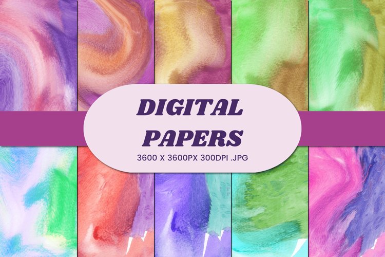 Watercolor Paint Clipart Image 20