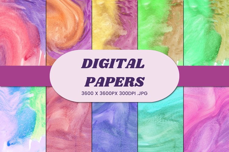 Watercolor Paint Clipart Image 20