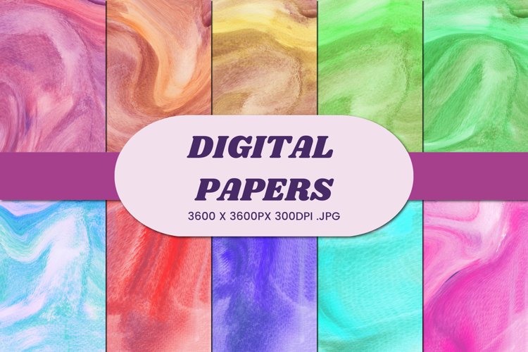 Watercolor Paint Clipart Image 16