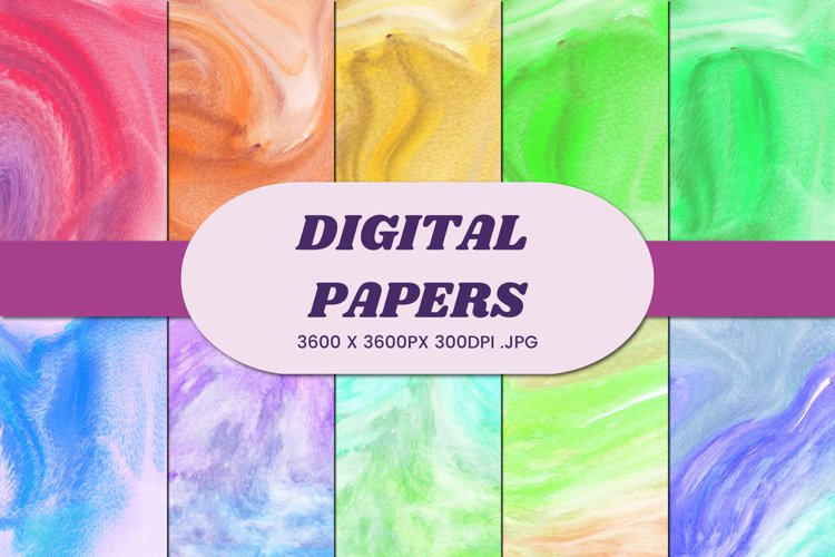 Watercolor Paint Clipart Image 21