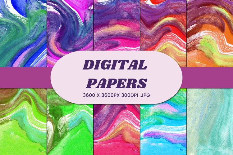 Watercolor Paint Clipart Image 19