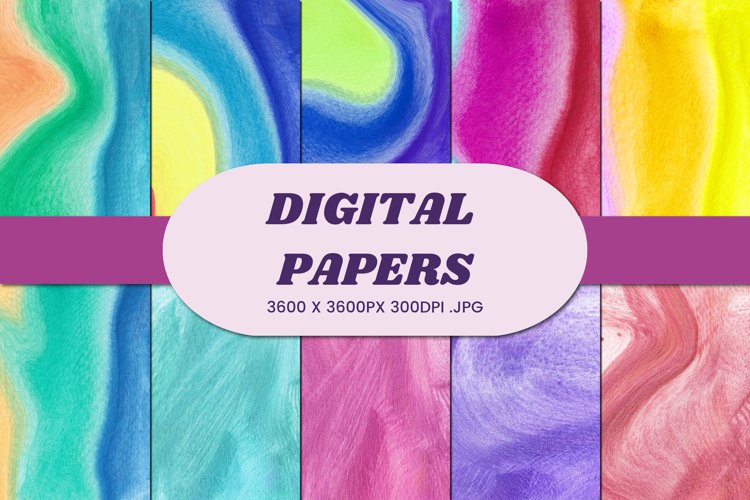 Watercolor Paint Clipart Image 19