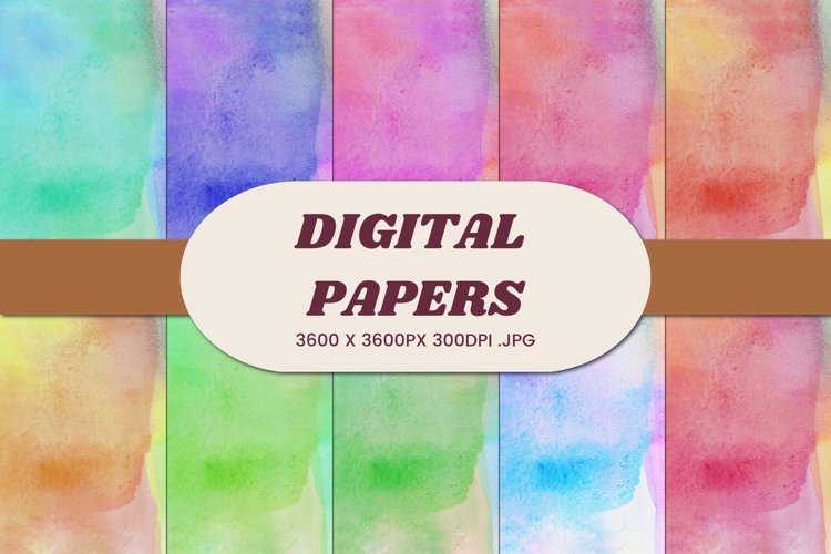 Watercolor Paint Clipart Image 21