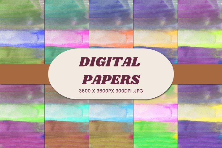 Watercolor Paint Clipart Image 2