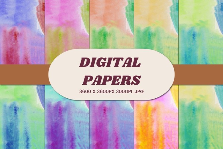 Watercolor Paint Clipart Image 2