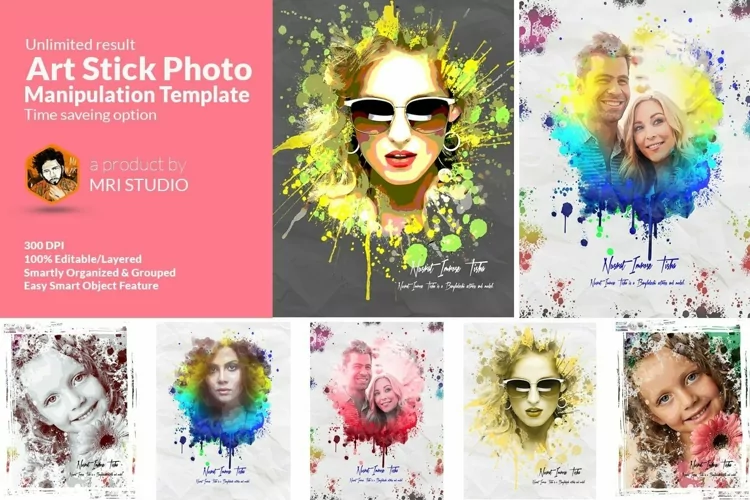 Artistic Photo Manipulation Template