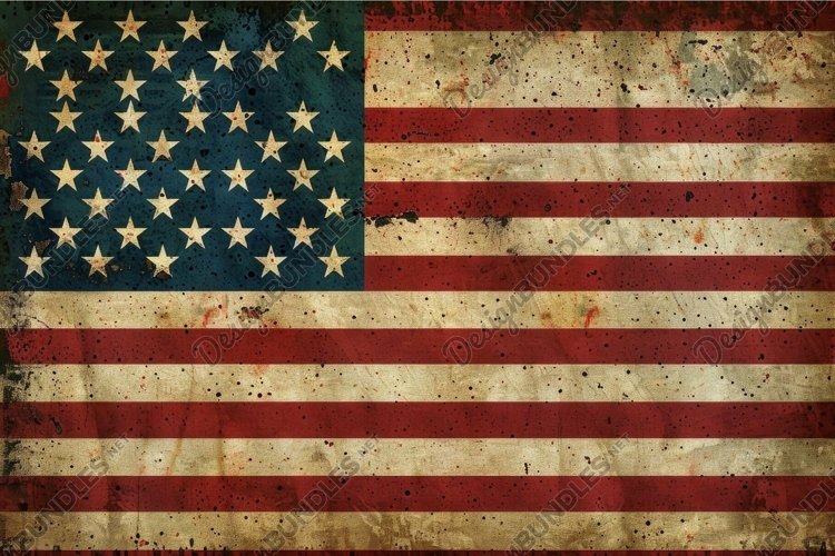 American Flag Clipart Image 19