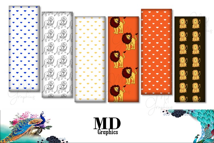 Jungle Cards Digital, Jungle Bookmarks, Jungle Printable example image 1