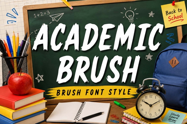 Academic Brush example image 1