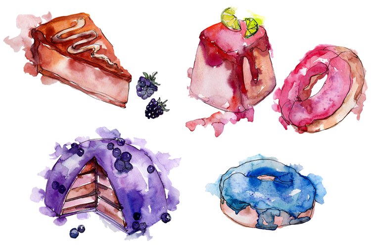 Blueberries Clipart Image 3