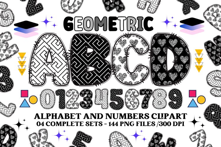 Geometric Alphabet Image 6