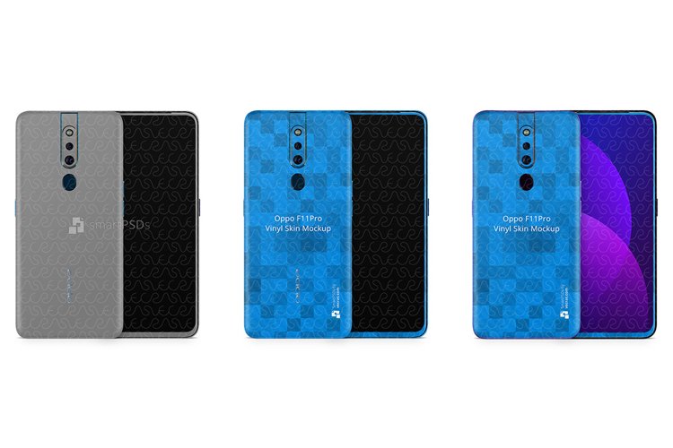 Oppo F11 Pro Vinyl Skin Design Mockup 2019 example image 1