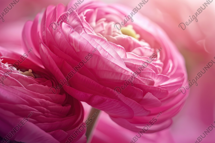 Persian Buttercup Background Wallpaper