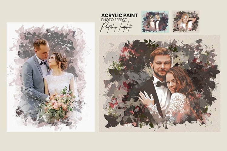 Auto Acrylic paint Photo effect example image 1