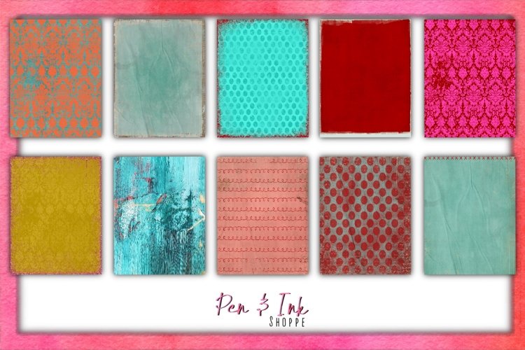 Pattern Fancy Paper Samples Decorative Papers for Journaling, Paper Beading, (4169379)