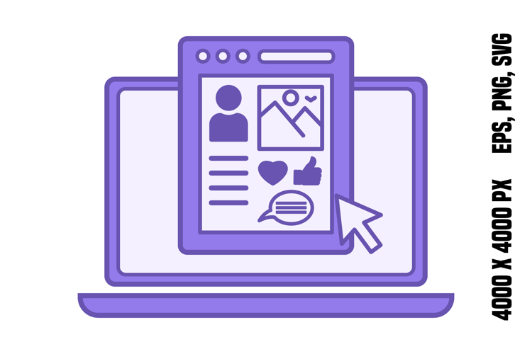 Social Media Clipart Image 3