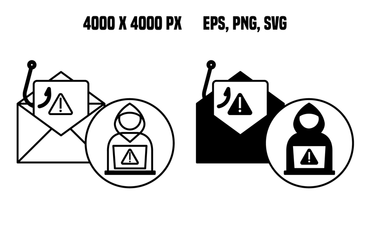 Phishing Email Trap Icons