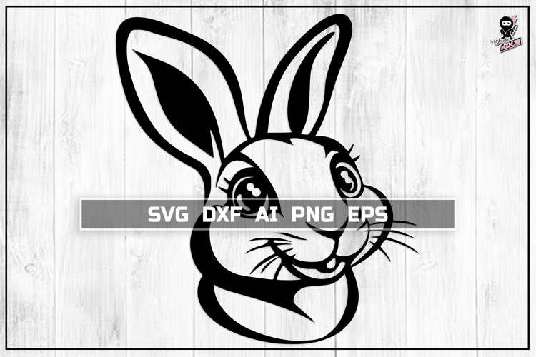 Easter Bunny SVG, Cute Baby animal Cut file