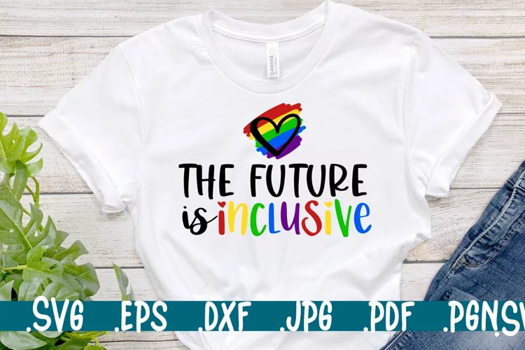 The future is inclusive svg