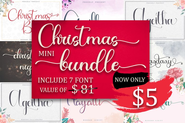 Christmas Mini Bundle example image 1