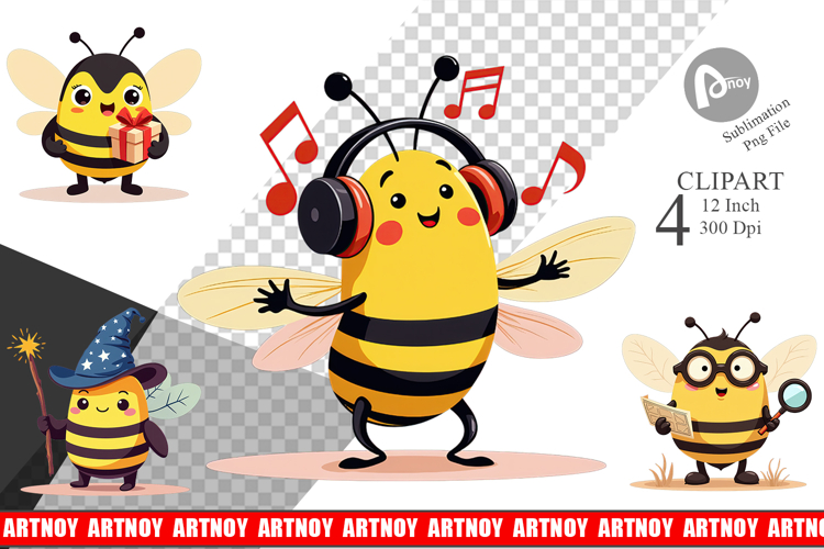 Bee Clipart Image 9