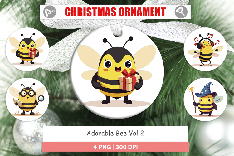 Ornament Adorable Bee