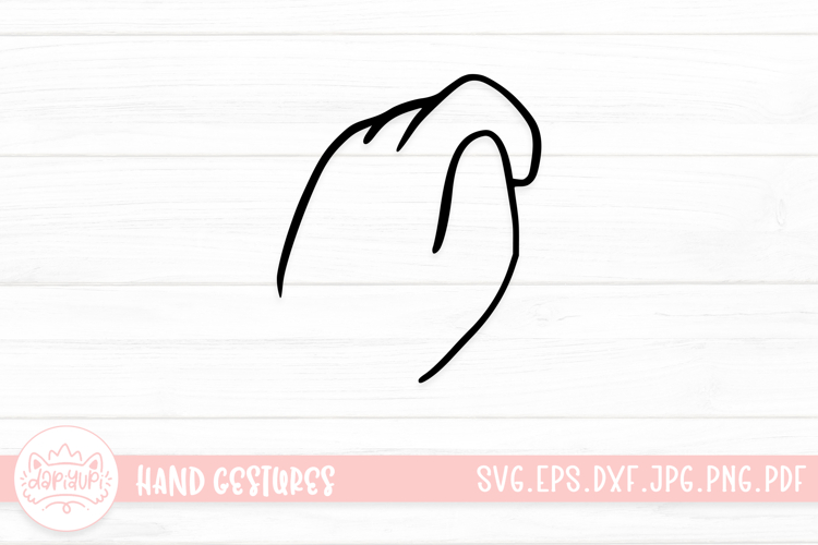 Handprint Clipart Image 6