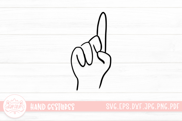 Handprint Clipart Image 9