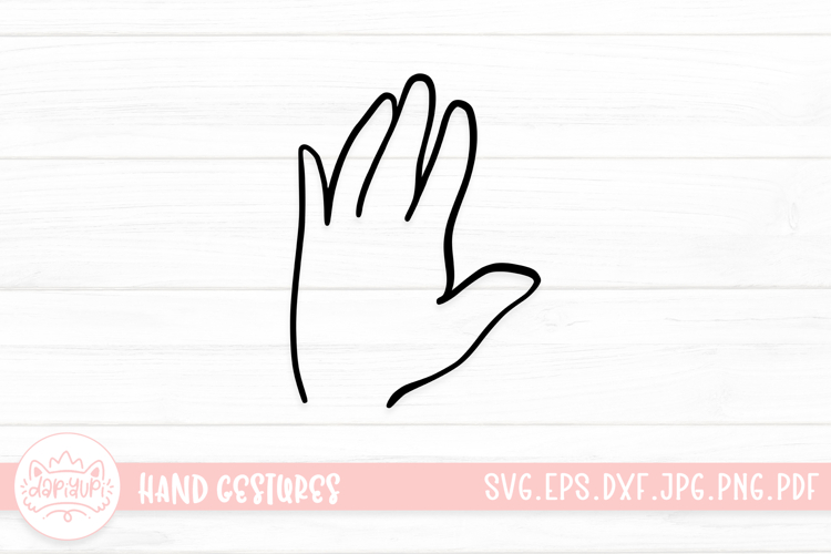 Handprint Clipart Image 18
