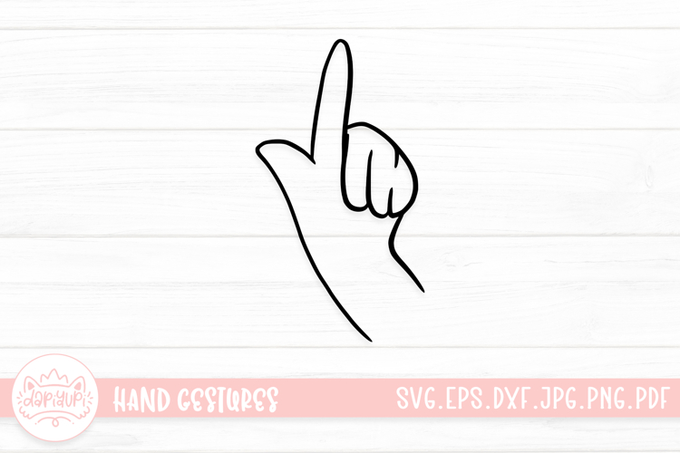 Handprint Clipart Image 17