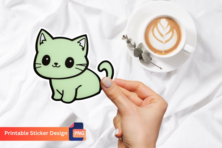 Cute Cat Illustration Image 3