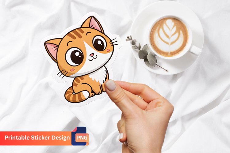 Cute Cat Illustration Image 8