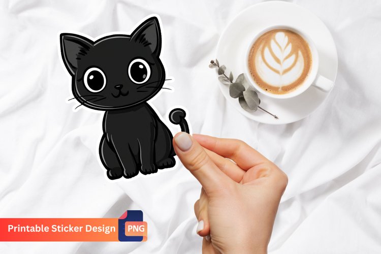 Cute Cat Illustration Image 24