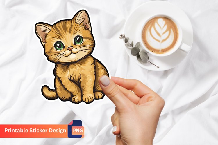 Cute Cat Illustration