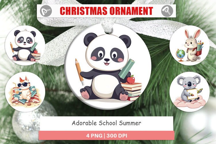 Ornament Adorable School Summer example image 1
