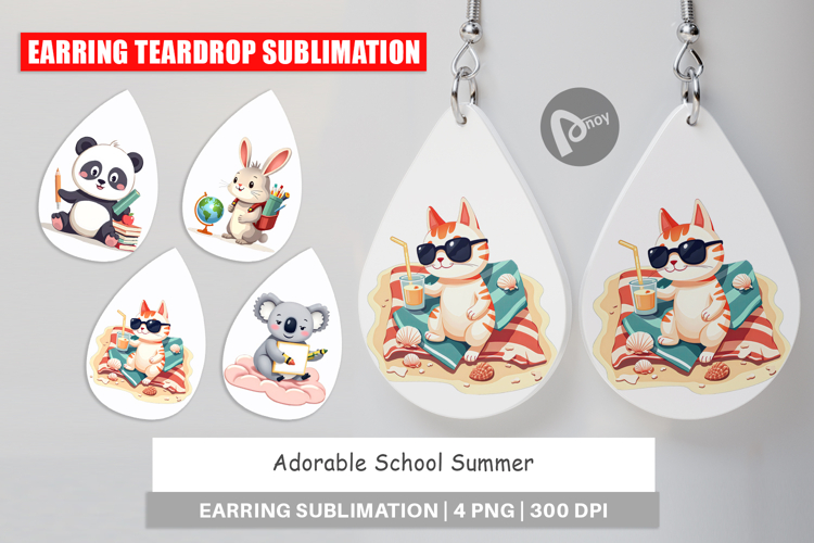Sublimation Earring Designs Image 13