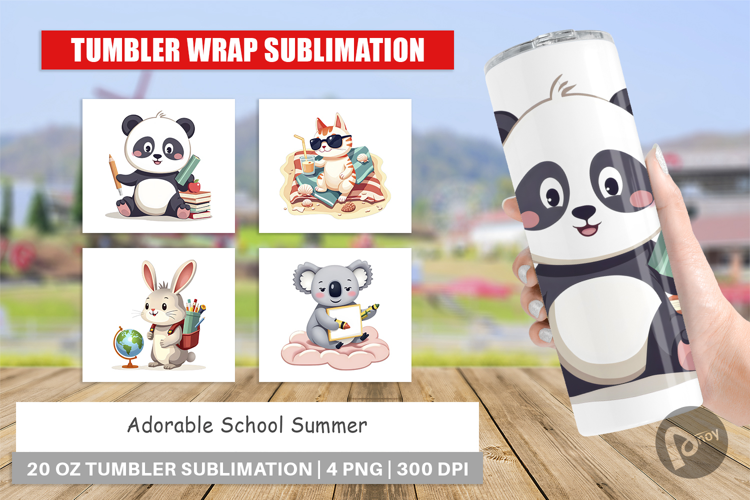 Tumbler Adorable School Summer