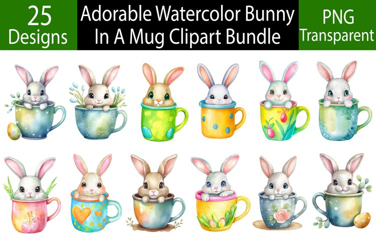 Easter Watercolor Clipart Image 23