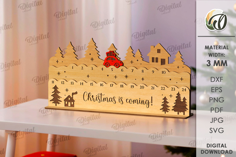 3D Christmas SVG Image 15