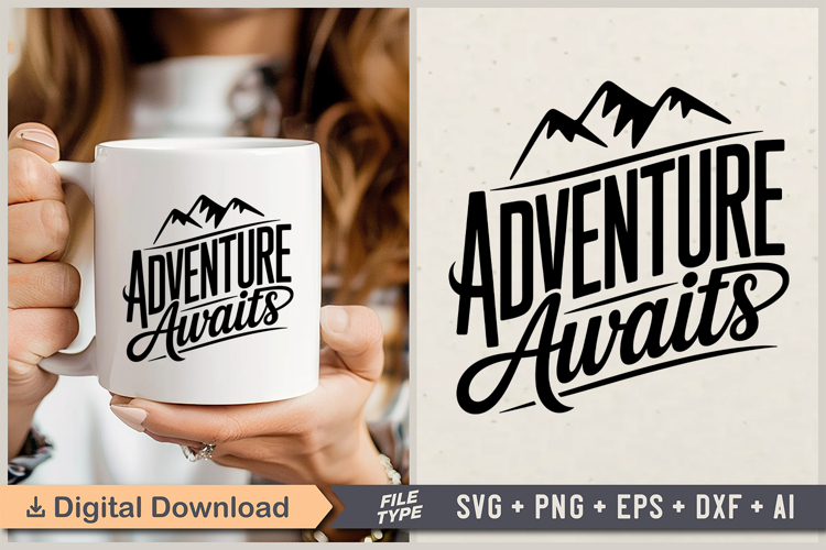 Adventure Awaits Clipart Image 2