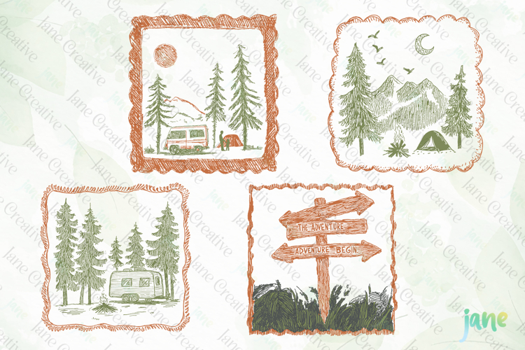 Camper Clipart Image 8