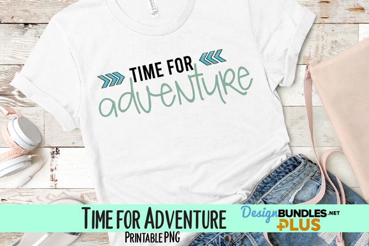 Time for Adventure Sublimation PNG example image 1