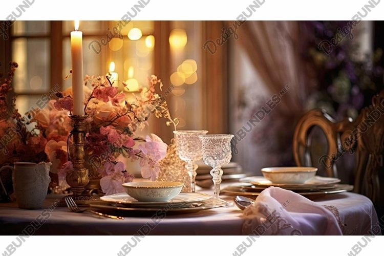 Dining Table Clipart Image 8
